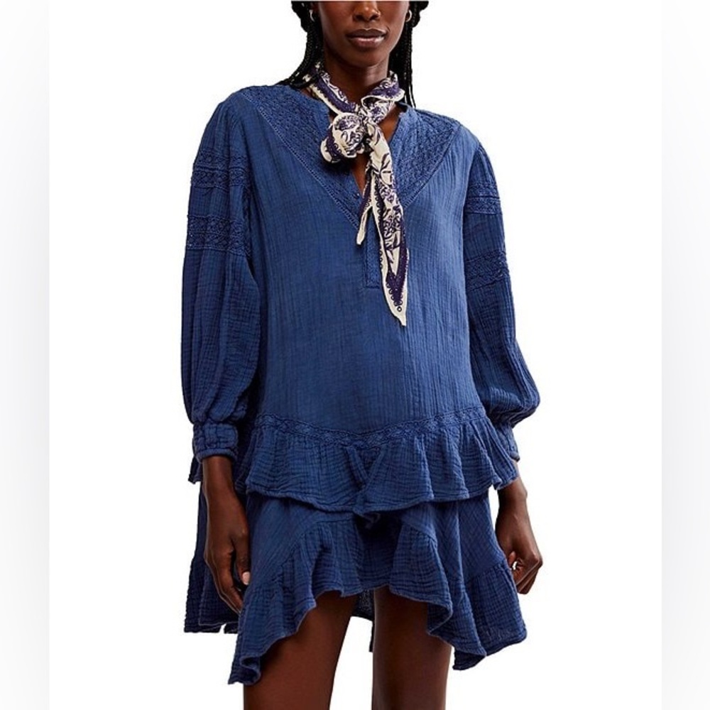 Free People Sachi Mini Ruffle Dress